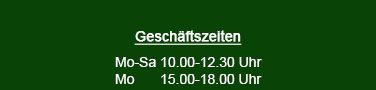 Gesch�ftszeiten